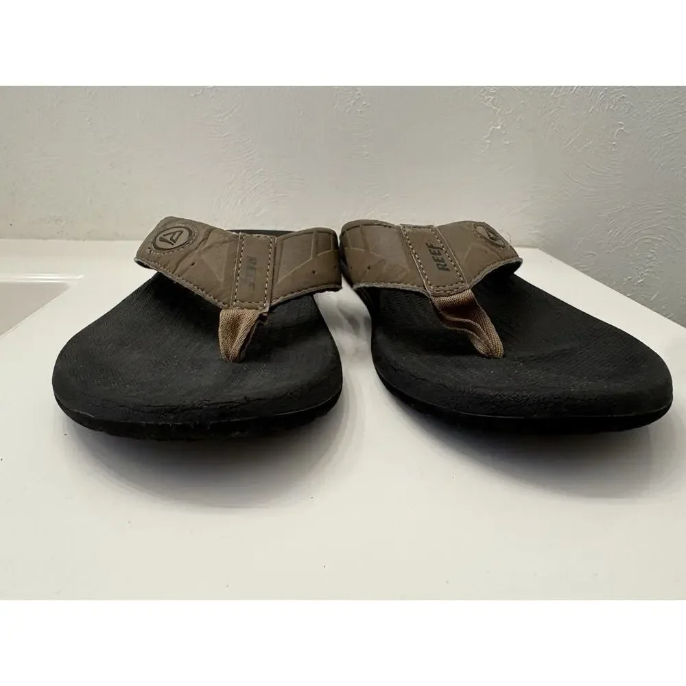 Reef Men's Santa Ana Flip-Flop Sandals Brown Size 12